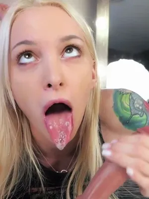 #Teen #Blowjob #Blonde #Beautiful #Facial #Ahegao #Dildo Blowjob #Vertical Porn #Dildo Play