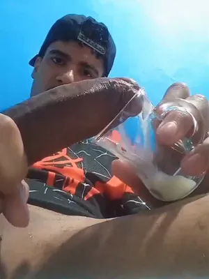 #Cumshot #Gay #Latino #Jerking Off #Giantess #Moustache #Cum In Glass #Cap