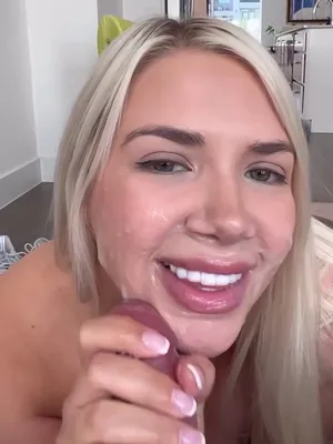 #Blowjob #Blonde #Cumshot #Big Ass #Handjob #Facial #Skirt #Vertical Porn #Upskirt