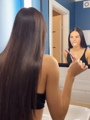 #Amateurs #Brunette #Small Tits #Long Hair #Mirror #Solo #Young #Onlyfans #Teasing #Slim #Cute Girl #Belly Piercing #Water Bottle #Skincare Routine #Toothbrushing