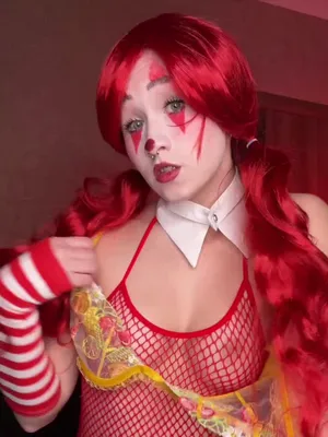 #Amateurs #Beautiful #Cosplay #Solo #Onlyfans #Teasing #Fishnet #Clown #Natural Tits #Sexy #Cute Girl #Vertical Porn #Ellie Elthie