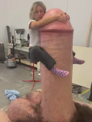 #Blonde #Funny #Big Cock #Big Dildo #Monster Cock #Slut #Ball Busting