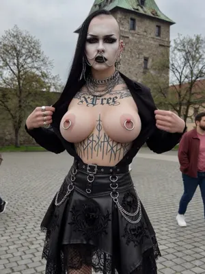 #Publique #Gothic #Cul #Mini Jupe #Exhibition Publique #Piercing Tétons #Exhibition Seins #Émo #Maquillage #Bas Résille #Fille Émo #FYP #Viral #Tiktok Porn #Montrer Le Cul #Fuites #Fuites Instagram #Tiktok18+ #Zéro Honte #Nextgen Vids