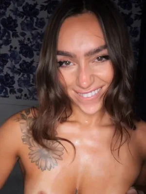 #Blowjob #Brunette #Tattoo #Titty Fuck #Fucking #Vertical Porn #Tits Play