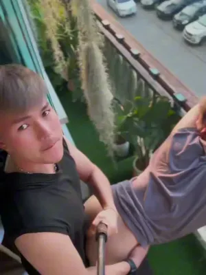 #Asian #Public #Blowjob #POV #Bareback #Gay #Twink #Fucking #Balcony #Vertical Porn
