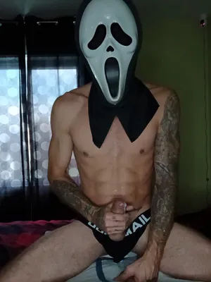 #Tattoo #Cumshot #Solo #Gay #Jerking Off #Halloween #Vertical Porn