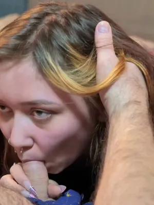 #Amateurs #Blowjob #Vertical Porn #Nose Piercing