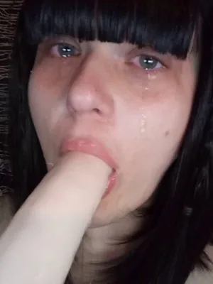 #Amateurs #Deepthroat #Dildo #Vertical Porn