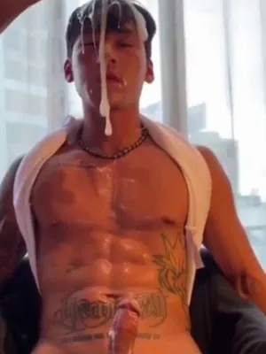 #Blowjob #Rough #Tattoo #Mask #Cumshot #Muscular #Bareback #Gay #Fucking #Jerking Off #Slime #Vertical Porn #Tied Balls #Puppy Boy
