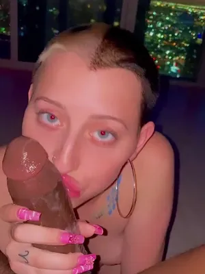 #BBC #Blowjob #Interracial #Short Hair #Vertical Porn