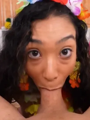#Blowjob #Deepthroat #Latina #Big Cock #Swallow #Interracial #Drooling #Pov Blowjob #Curly Hair #Pretty Face #Vertical Porn #Mouth Cumshot