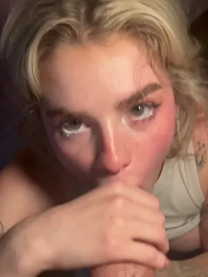 #Blowjob #Blonde #Deepthroat #Cumshot #Facial #Big Cock #Pov Blowjob #Vertical Porn #Nose Piercing #Leaks #Emily Oram