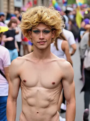 #Amadoras #Público #Loira #Linda #Solo #Provocação #Do Seu Próprio Ponto De Vista #Suave #Maquiagem #Mês Do Orgulho #Pornô De I A #Orgulho #Drag Queen