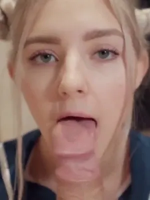 #Teen #Blowjob #Blonde #Vertical Porn