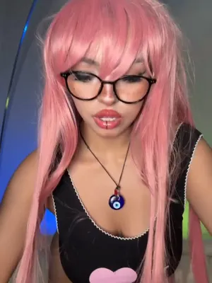 #Tits #Glasses #Pussy #Beautiful #Cosplay #Solo #Onlyfans #Pink Hair #Sexy #Cute Girl #Colored Hair #Bunny Ears #E Girl Style