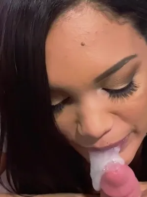 #Blowjob #Brunette #Cum #Vertical Porn