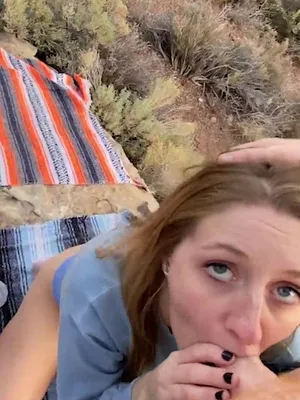 #Blowjob #Brunette #Deepthroat #Outdoor #Facefuck #Vertical Porn