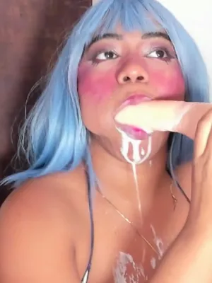 #Amatorzy #Dildo #Dirty #Solo #Camgirl #Kamerka #Dildo Blowjob #Blue Hair #Vertical Porn #Cam4free