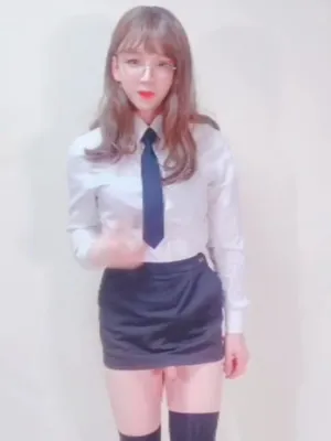 #Asian #Shemale #Brunette #Glasses #Masturbation #Skirt #Anal Plug #School Girl #Solo #Jerking Off #Spread Ass #Chinese #Vertical Porn #Knee Highs #Ladyboy #Upskirt