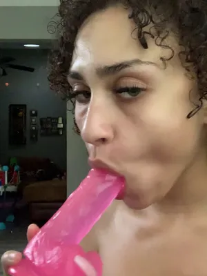 #Dildo Blowjob #Vertical Porn