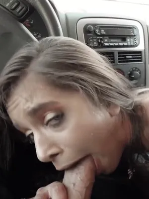 #Blowjob #Brunette #Car #Vertical Porn
