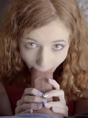 #Blowjob #Redhead #Deepthroat #Big Cock #Facefuck #Vertical Porn
