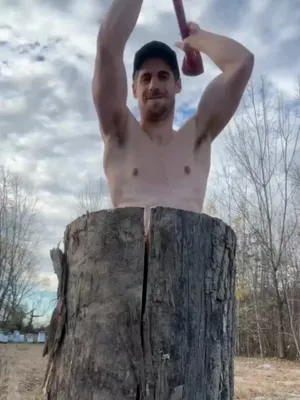 #Ass #Cumshot #Challenge #Solo #Outdoor #Gay #Jerking Off #Vertical Porn #Hands Free Cumshot #Cap #Lumberjack