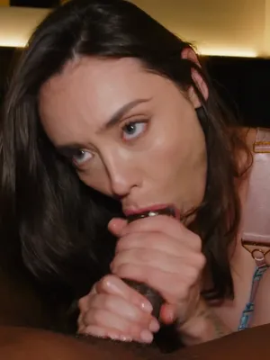 #BBC #Blowjob #Brunette #Interracial #Vertical Porn