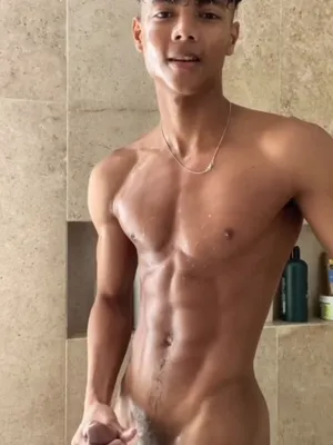 #샤워 #Cumshot #Muscular #Solo #게이 #트윙크 #라틴남 #딸딸이 #Vertical Porn #Soapy Dick
