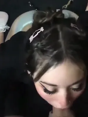 #Amateurs #Blowjob #Brunette #Deepthroat #POV #Hot #Sloppy Blowjob #Pov Blowjob #Long Nails #Nose Piercing #Hair Clips #Winged Eyeliner