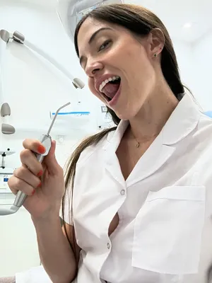 Do you like how your dentist gets wet and drools over you?