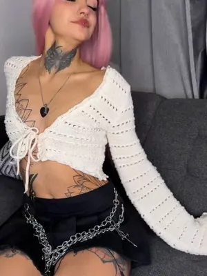 #Tatuagem #Masturbação #Dedada #Calcinha #Garotas Neon #Solo #Onlyfans #Cabelo Rosa #Sexy #Masturbação De Buceta #Chain Skirt