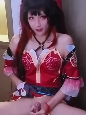 #Teen #Asian #Shemale #Cumshot #Cosplay #Solo #Jerking Off #Vertical Porn