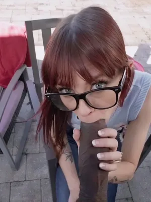 #Anal #BBC #Blowjob #Glasses #Cumshot #Facial #Cowgirl #Interracial #Riding Dick #Vertical Porn