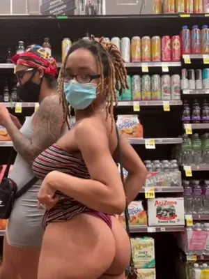 #Glasses #Public Flashing #Face Mask #Vertical Porn