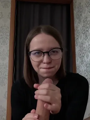 #Teen #Blowjob #Brunette #Deepthroat #Glasses #Small #Huge Cumshot #Vertical Porn #Mouth Cumshot #18