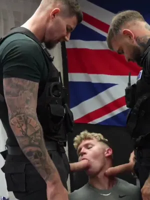 #Blowjob #Tattoo #Threesome #Big Cock #Police #Gay #Twink #Double Blowjob #British #Vertical Porn