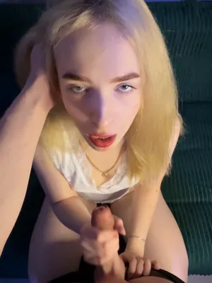 #Amateurs #Teen #Blowjob #Blonde #Young #Teasing #POV #Fansly #Pov Blowjob #Cum For Eva