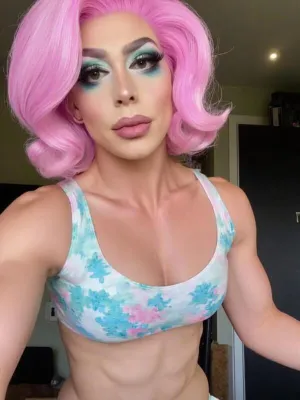 #Amadoras #Linda #Roupa Íntima #Solo #Provocação #Do Seu Próprio Ponto De Vista #Peitos Artificiais #Suave #Maquiagem #Cabelos Coloridos #Fotos #Mês Do Orgulho #Pornô De I A #Orgulho #Drag Queen