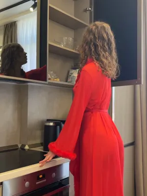 #Precioso #Lencería #es- E Spejo #Solo #Joven #Onlyfans #Provocación #Caliente #Sexy #Lindas #Kitchen Setting #Transparent Robe