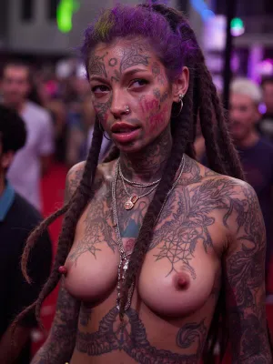 #Public #Tattoo #Piercing #Festival Sluts #Naked #Dreads #Photos #Nextgen Pics