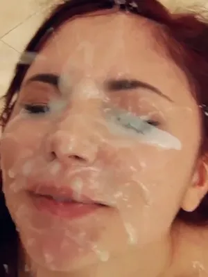 #Bukkake #Vertical Porn