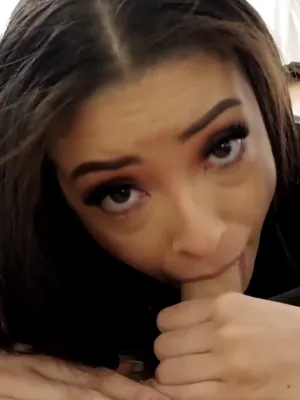#Blowjob #Brunette #Vertical Porn