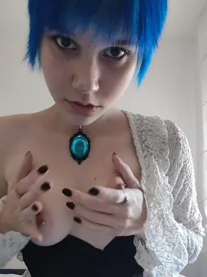 #Tits #Nipple Piercing #Solo #Onlyfans #Teasing #Sexy #Blue Hair #Vera Rooon