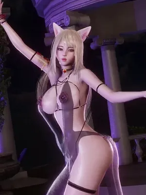 [MMD] JISOO - FLOWER Ahri Sexy Kpop Dance League of Legends Uncensored Hentai 4K 60FPS