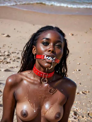 #Ebony #Beautiful #Solo #Gagged #African #Ai Porn