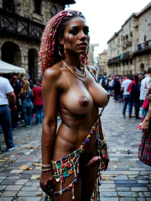 #BBC #Shemale #Publique #Ebony #Belle #Grosse Queue #Aesthetic #Porn I A