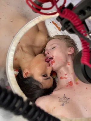 #Girls #Fetish #Kissing #Food #Behind The Scenes #Power Fetish.com #Ariela Donovan #Moona Snake #Vertical Porn