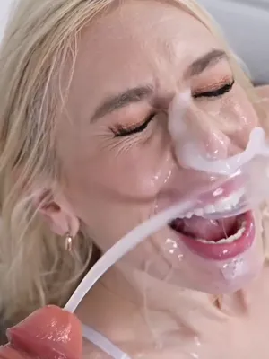 #Blowjob #Blonde #Threesome #Cumshot #Facial #Stockings #Fucking #Trimmed #Vertical Porn