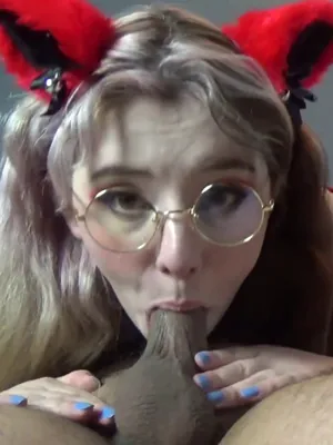 #Blowjob #Glasses #Vertical Porn